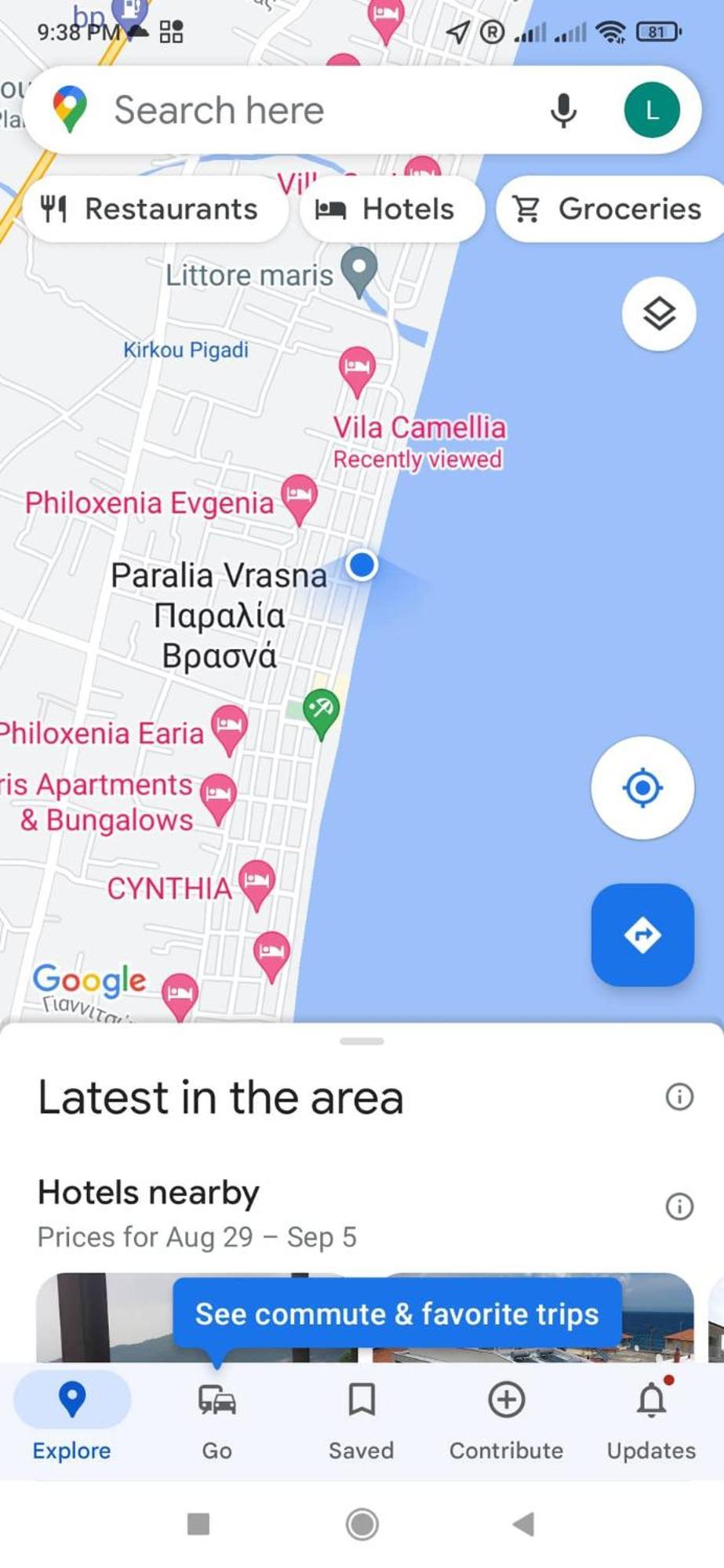 Villa Camellia Vrazná Kültér fotó